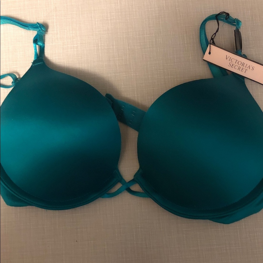 Victoria's Secret Teal Molded Push-Up Bra